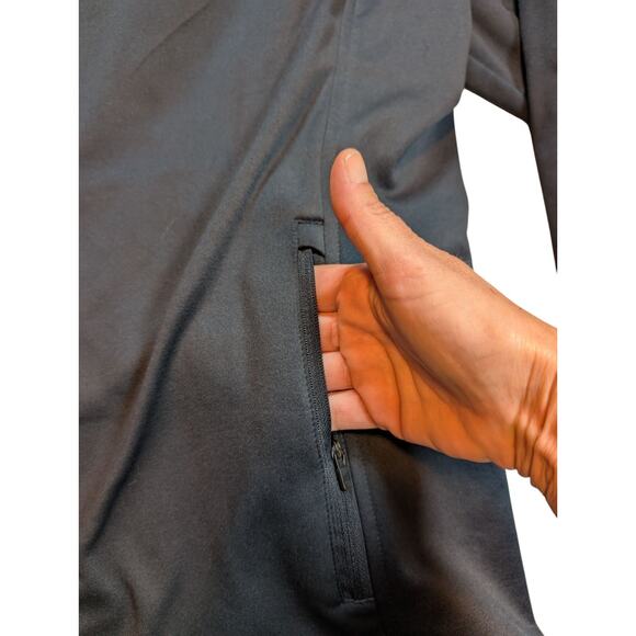 Propper Kinetic Men L Quarter Zip Pullover Zip Pockets Pouches Stretch Tactical - Picture 4 of 7